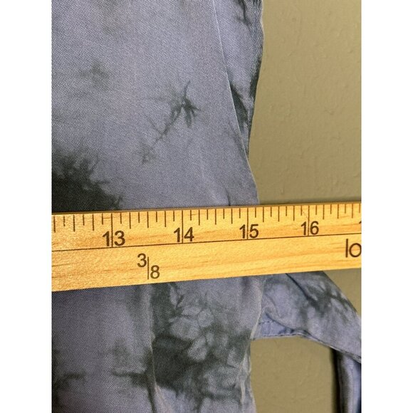 Anthropologie Cloth & Stone Women's Petite XS Liv Tie-Front Mini Dress - Picture 8 of 12